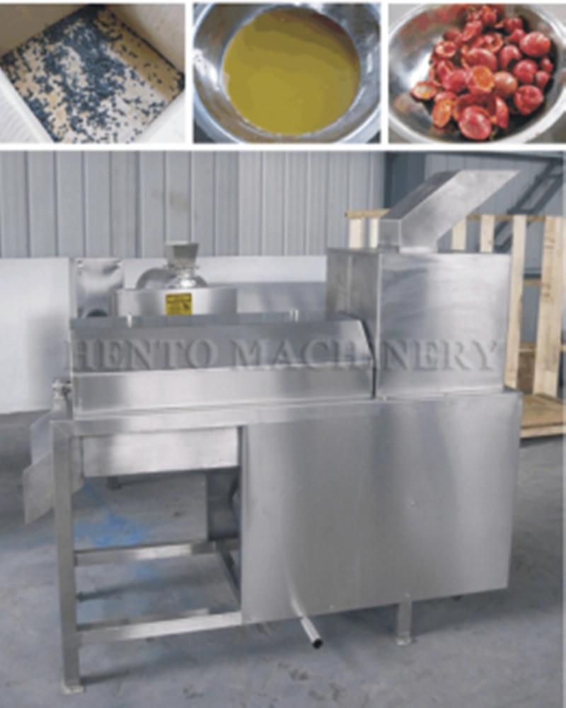 Industrial 1000kg/h Capacity Passiflora Edulis Juicer and Peeling Machine / Passion Pulping Machine / Passion Fruit Juice Pulping Machine