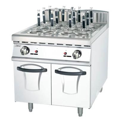 Gh988 Gas Pasta Cooker with Cabinet