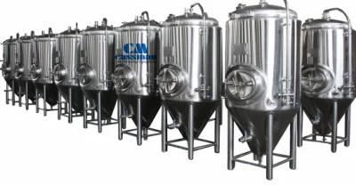 Cassman 500L Beer Conical Fermentation Tank with Dimple Cooling Jacket