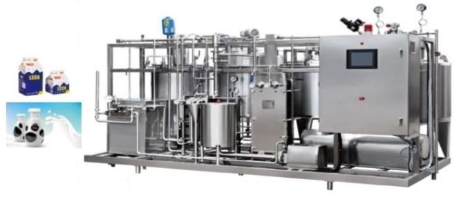 China The Latest Technology Small Scale Milk Yogurt Juice Beverage Production Line