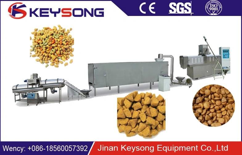 Pet Dog Cat Food Extruder Production Line Extrusion Machine