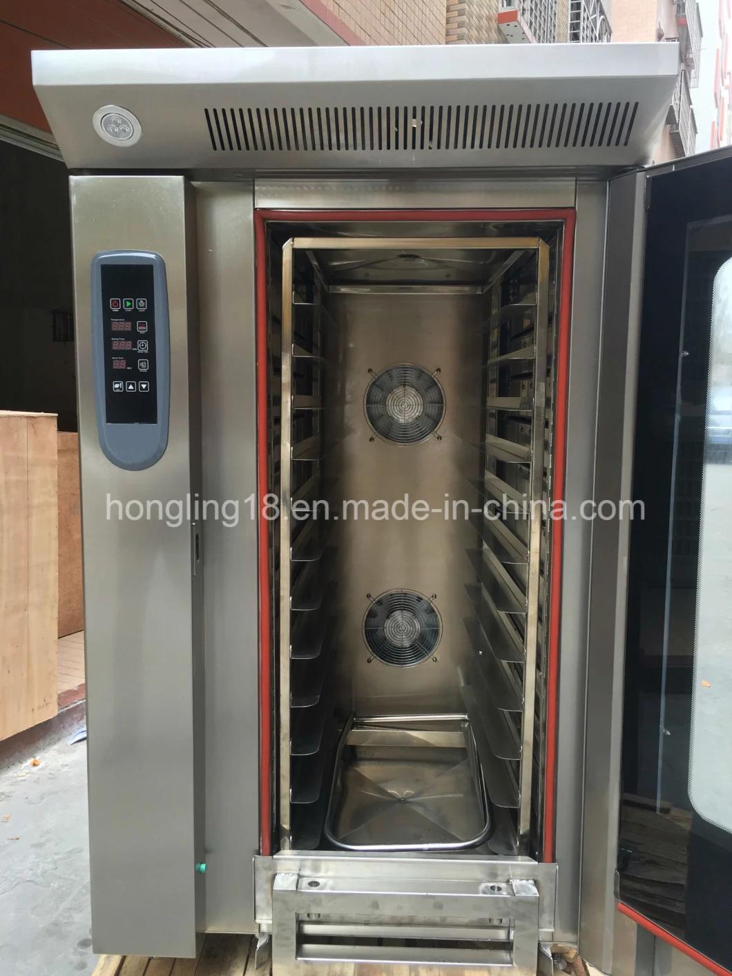 Full Ss 12 Tray Baking Gas Convection Oven for Bakery Store