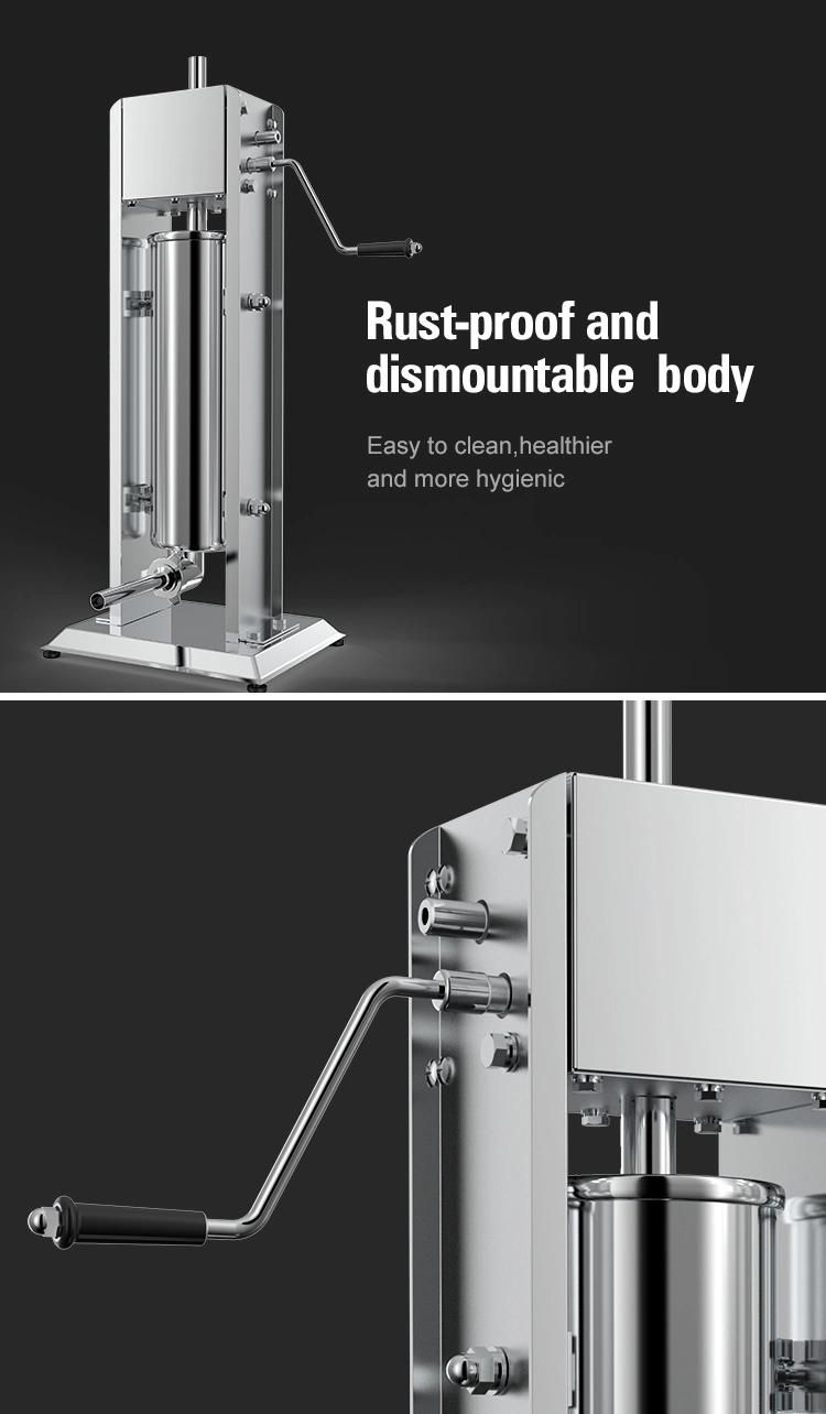 Sausage Stuffer 5L Vertical Sausage Maker