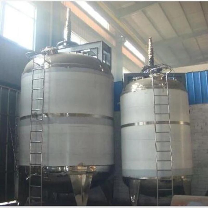 Double Jacketed Vessel for Milk Beverage Chemistry Pharmacy Industry