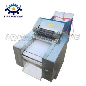 Meat Cuber Meat Dicer/Frozen Pork Cube Cutting Machine/Frozen Fish, Chicken, Beef Cube ...