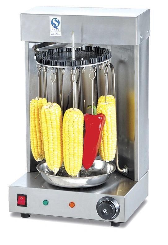 Automatic Rotary Mutton/Corn String Roaster for BBQ