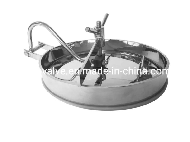 Hygienic Stainless Steel Elliptic Type Manway Manhole