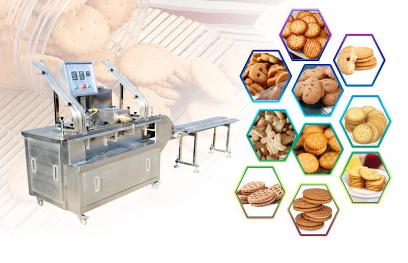 PLC Controlled Automatic Biscuit / Cookie Cutting and Shaping Machine