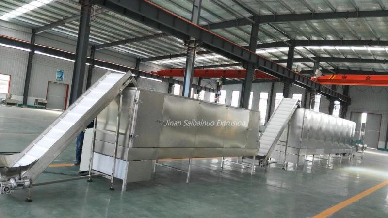 Twin Screw Extruded Corn Flakes Machine