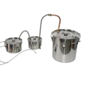 10liter/3gal Kingsunshine Alcohol Ethanol Distillation Equipment, Making Moonshine Vodka ...