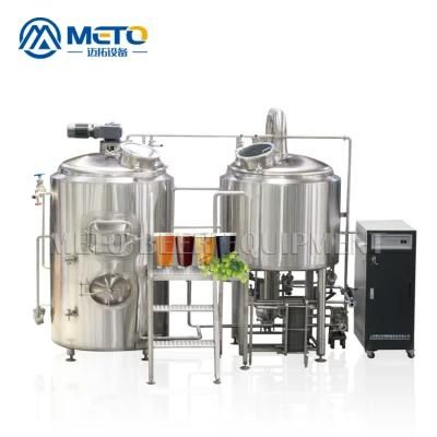 Stean Heating SUS304 500L Beer Brewery with SGS Certificate