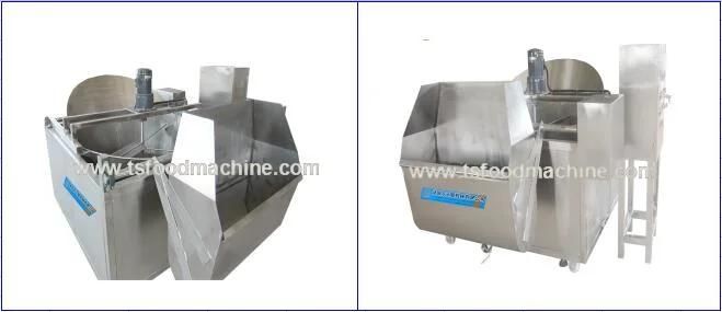 Automatic Chicken Frying Machine Continous Frying System Chicken Fryer