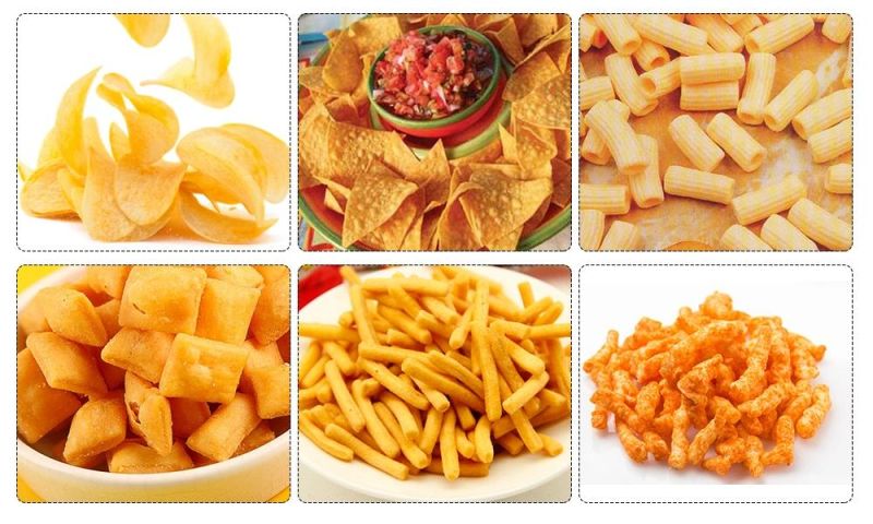 Top Quality Potato Chips Industrial Batch Deep Frying Machine Automatic Fried Pellet Snacks Batch LPG LNG Gas Fryer Machine for Sale