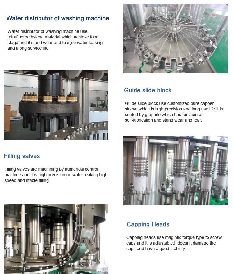 Automatic Xgf24-24-6 12000bph Mineral Water Filling Machine Price