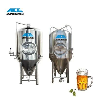 Factory Price 3000L 1000L Brew Kettle Boiling Tank Steam Heating Brewery Equipment ...