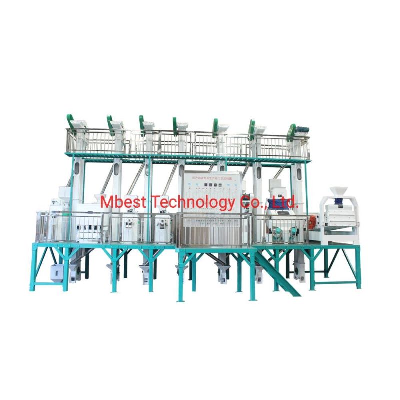 50-60tpd Complete Set of Rice Milling Equipment Rice Milling Project