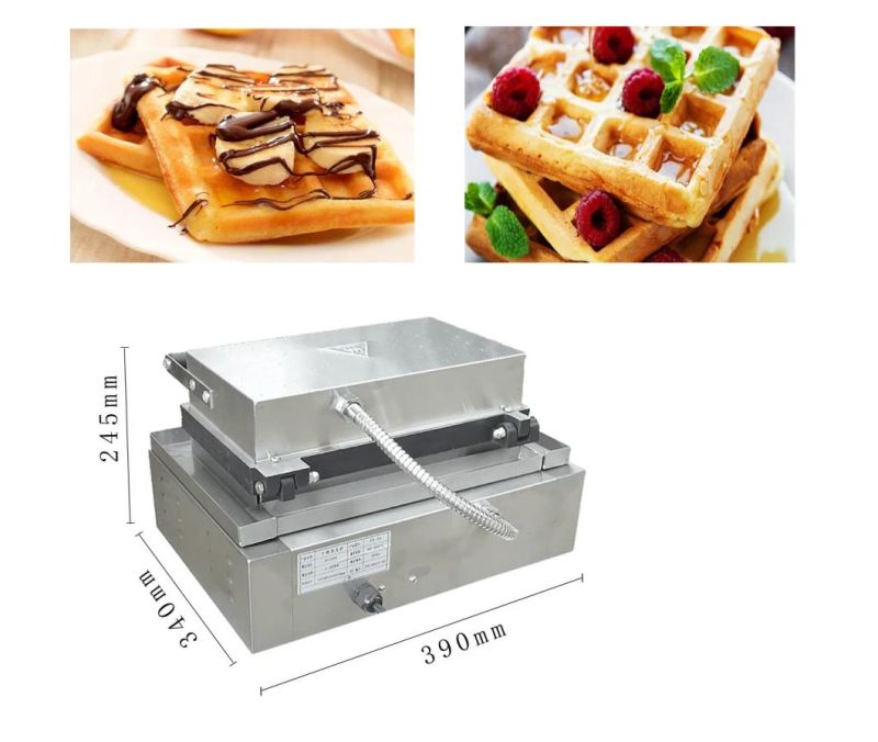 Commercial 10 Grids Non Stick Coating Waffle Maker