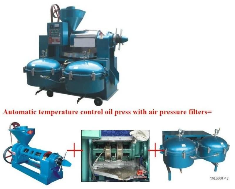 6.5tpd Combined Soybean Oil Press Machine with Oil Filter