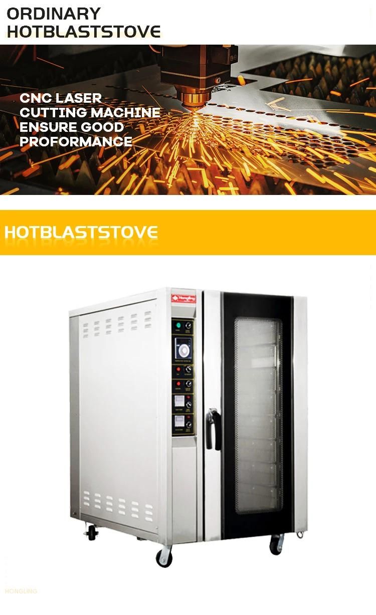 Hot Air Circulation Convection 8-Trays Electric Convection Oven for Bakery