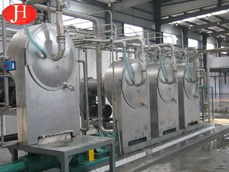 Potato Starch Making Machine Centrifuge Sieve Starch Slurry Fine Fiber Separator Production Line