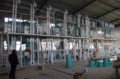 Factory Price 100 T/D Complete Maize Flour Milling Line