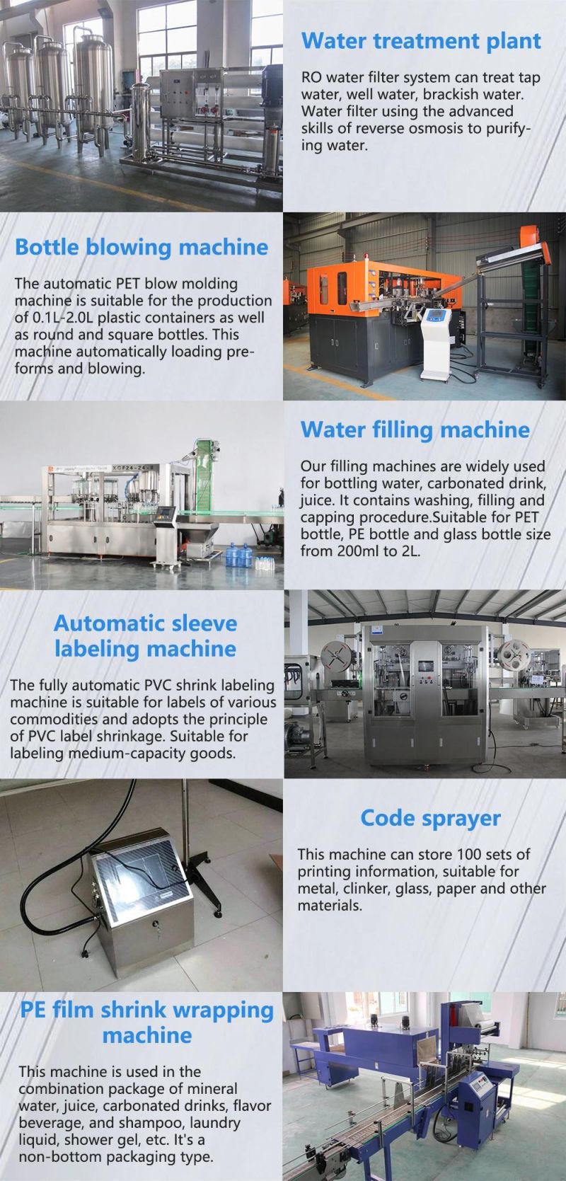 2020 Factory Low Price Bottle Beverage/Soft Drink/Water Mineral Pure Water Liquid Filling Automatic Bottling Machine