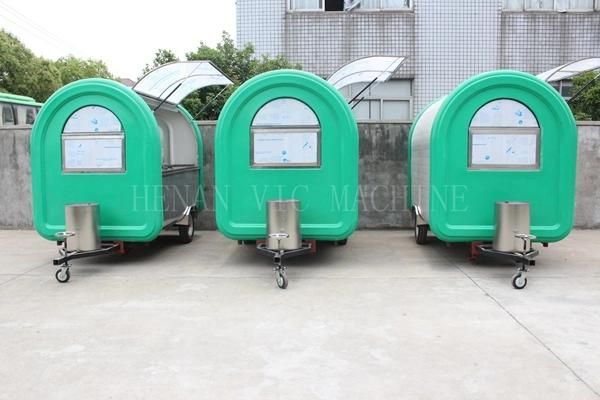 Europe Standard Fast Food Trailer with Best Quality