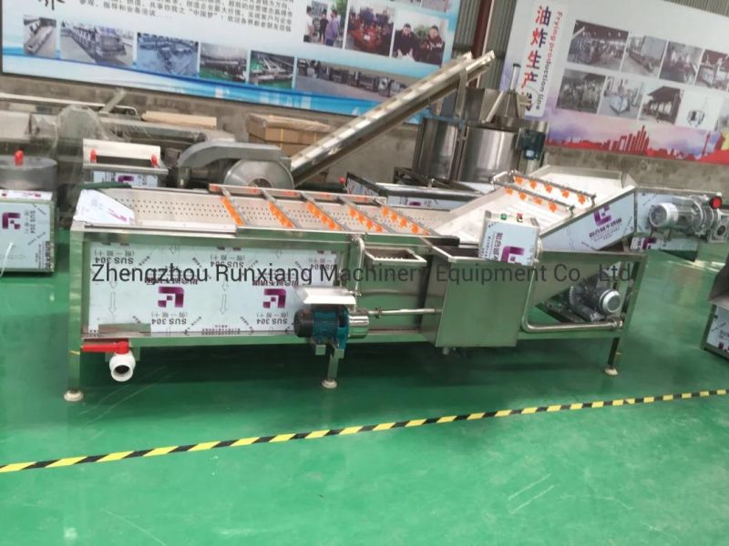 Vegetable Potato Carrot Washing Peeling Sorter Packing Processing Machine (WS)