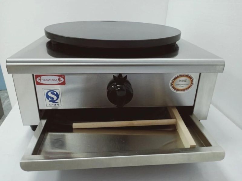 Electricity/Gas Chinese Snack and Gas Food Pancake Machine