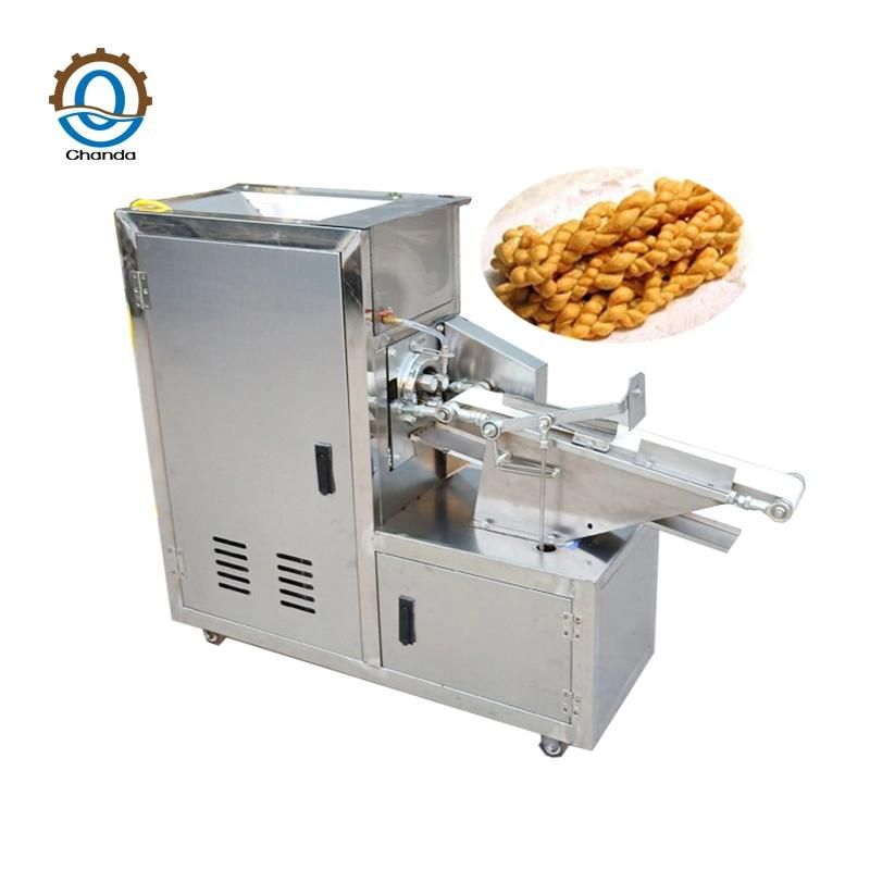 Small Food Series Snack Food Machine Chinese Fried Mahua Making Dough Twist Machine