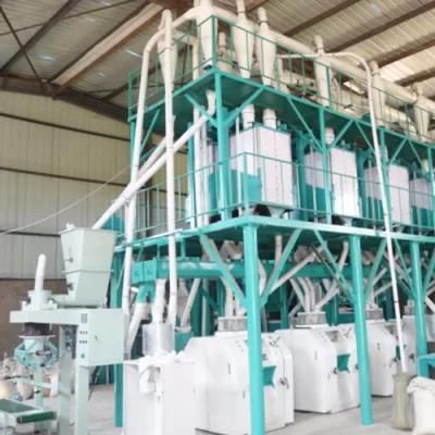 Produce Kenya Super Maize Meal 50t/D Maize Milling Machine