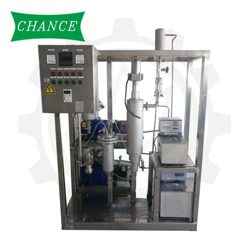 Industrial Vacuum Oil Distillation Equipment Scraper Thin Film Evaporator