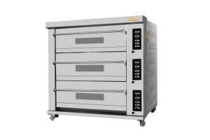 9 Trays Bakery Electric Deck Oven Gas Deck Oven with ISO