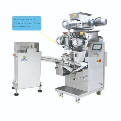 Amaretto/Moon Cake/Sesame Ball Encrusting Machine Filling Machine