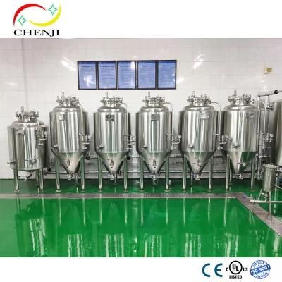 100L 200L 300L 500L Craft Micro Custom Mini Home Bar Pubs Fermentation Tank Turnkey ...