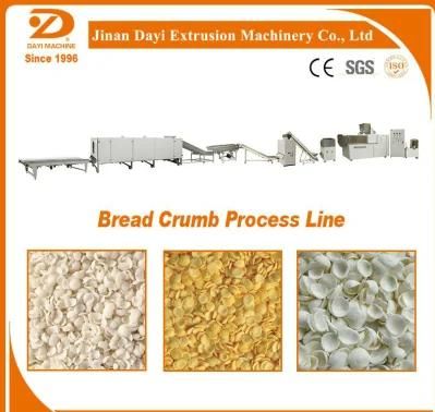 Panko Bread Crumb Extrusion Line Bread Crumbs Making Machine