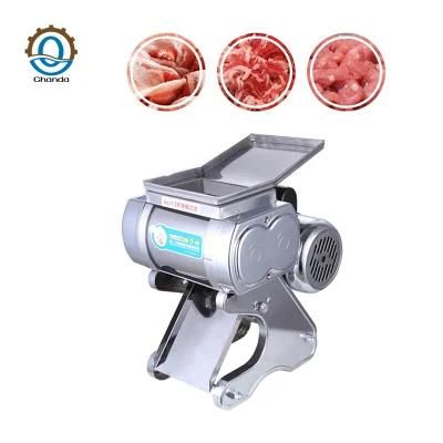 Commercial Portable Meat Cutter Cutting Slicing Machine Meat Chopper Shredder Meat Slicer