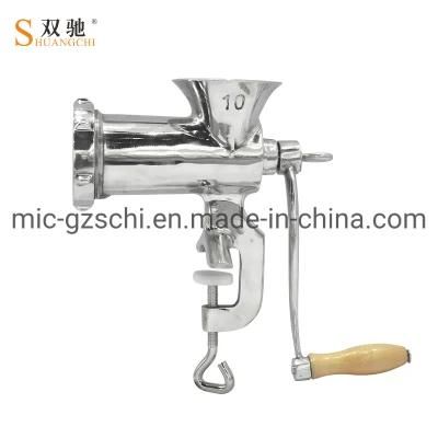 Manual Meat Grinder Stainless Steel Commercial Using Kitchen Equipment