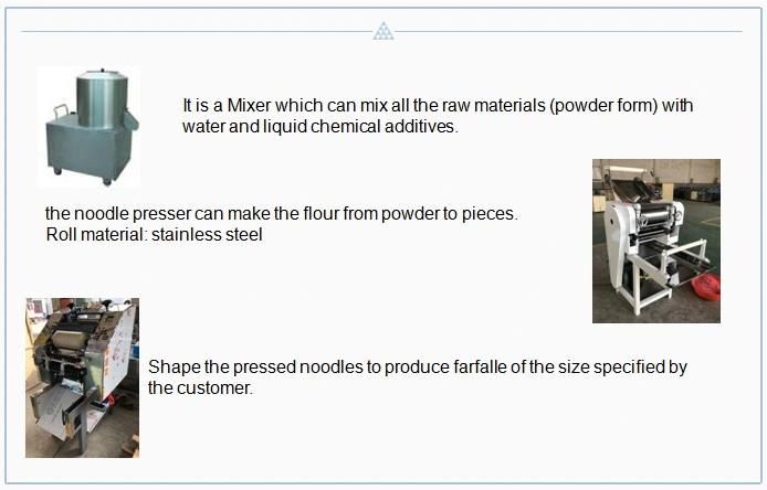 Farfalle Pasta Butterfly Noodles Making Machine