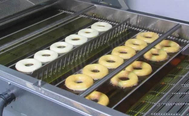 Automatic Donut Kitchen Fryer Machine Donuts Production Line