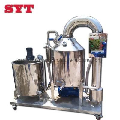 Powerfull Factory Supply Small Size Honey Extracting Abstracting Machine SUS304 Honey ...