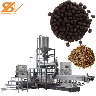 Fish Feed Making Pet Food Pellet Mill Extruder Machine