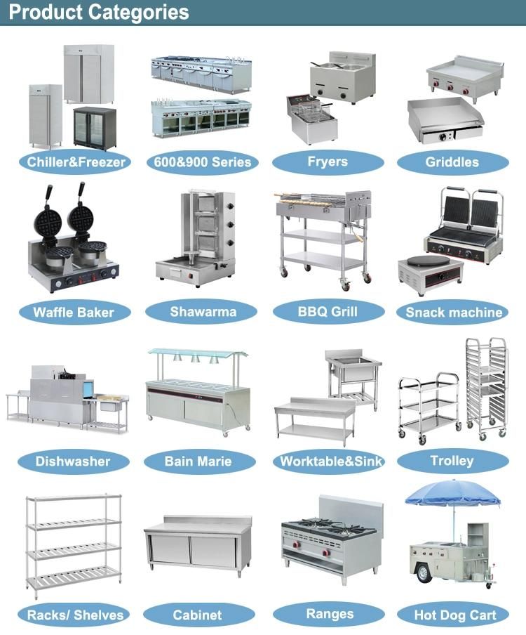 Restaurant Electric Food Display Warm Showcase Hot Food Warming Showcase