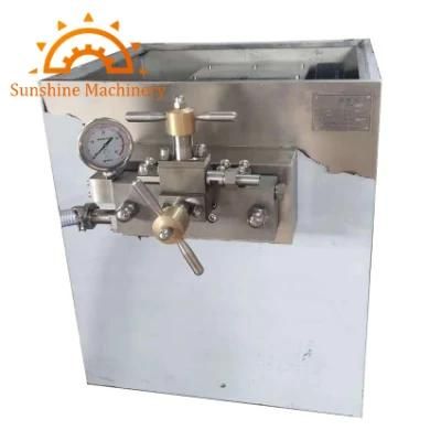 Small Cosmetic Milk Mixing Vacuum Homogenizer Emulsifying Mixer