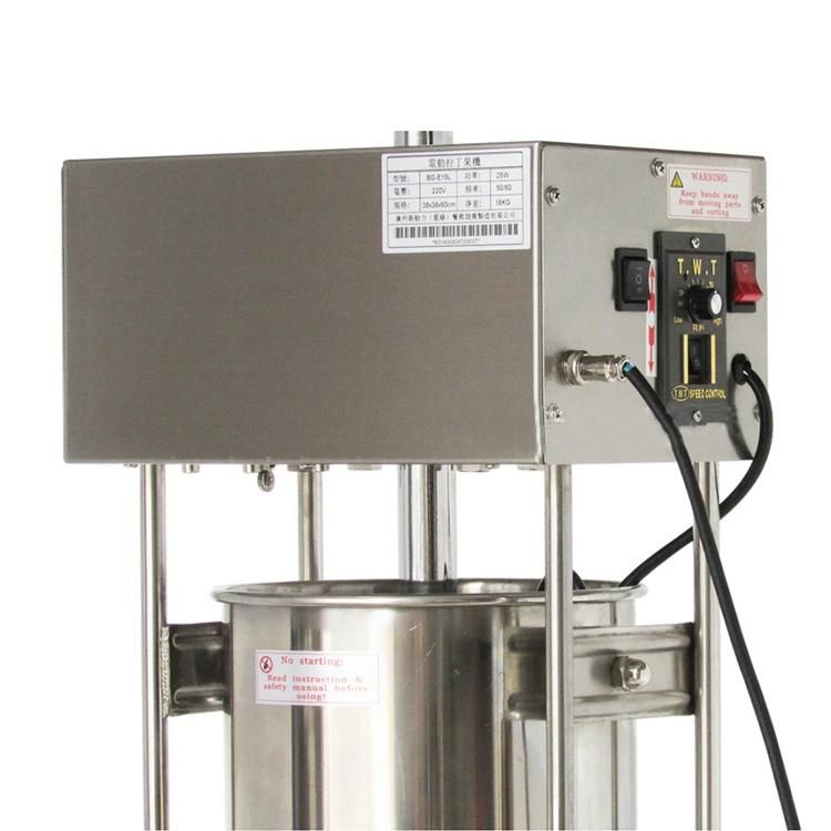 CE Approved Stainless Steel Mexican Churros Maker Wholesale Electric Kitchen Equipment Commercial Churro Filling Machine