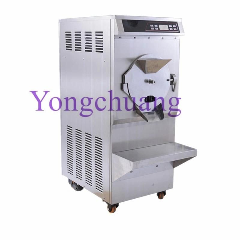 Stainless Steel Gelato Machine with LCD Display Screen