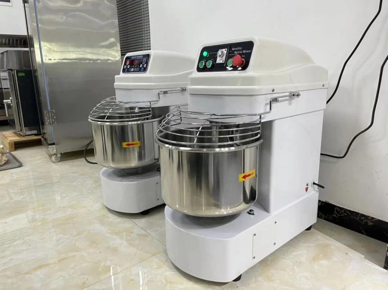 Hongling 21L 8kg Spiral Dough Mixer with Micro-Computer Controll for Baking Bread / Pizza