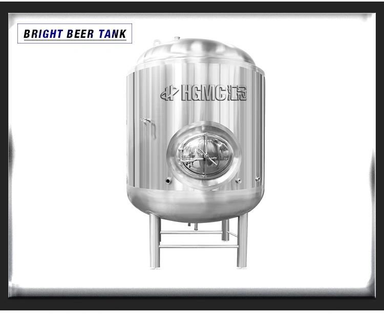 3000L 4000L Conical Beer Fermentation Tanks Craft Beer Equipment Brewery Equipment Stainless Steel Fermentation Tank