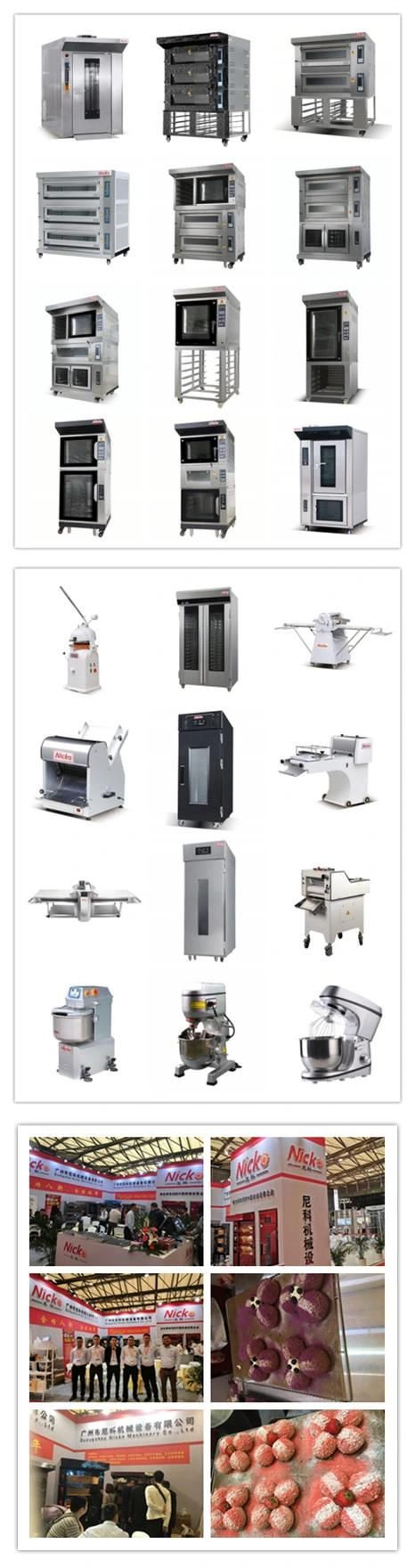 Catering Equipment Bread Bakery Equipment Stainless Steel Rotary Gas Oven