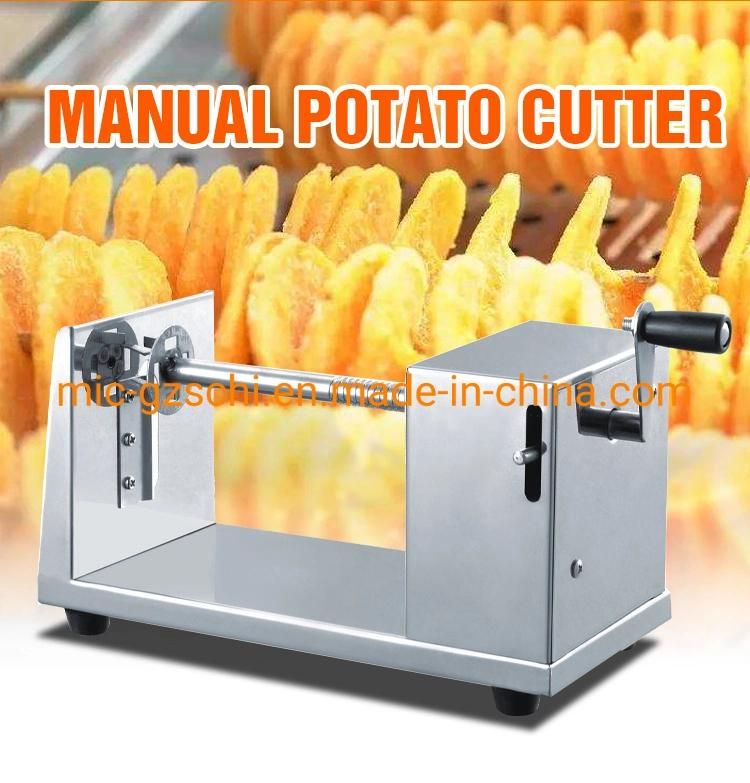 Electric Potato Twister Tornado Slicer Automatic Twisted Potato Cutter Machine